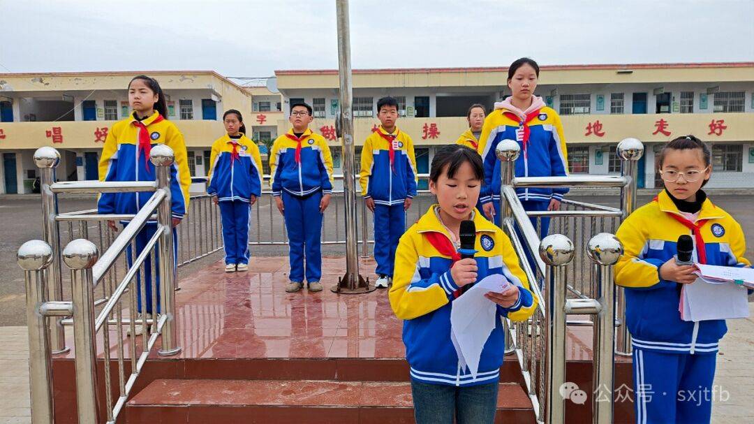 4月8日,在第76个世界卫生日来临之际,泗县黄圩镇中心学校,黄圩镇第