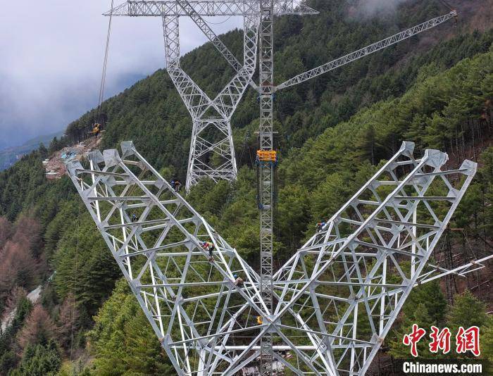 川渝1000千伏特高压交流工程建设稳步推进