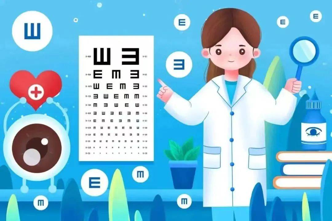 幼儿预防近视图片