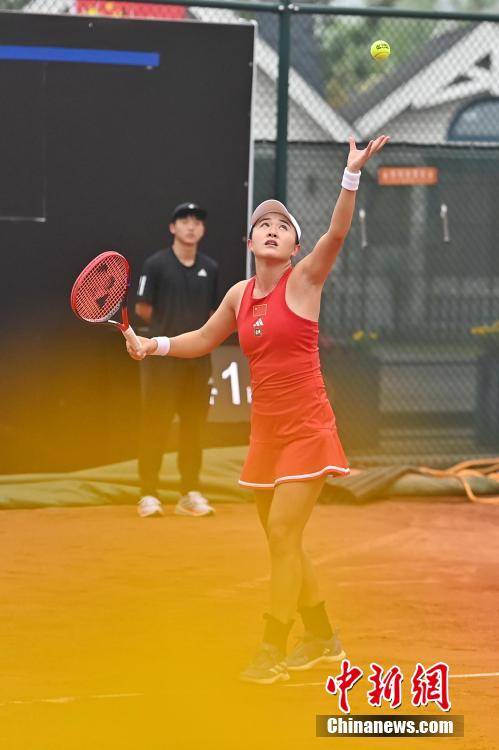 2024比利简金杯国际女子网球团体赛中国队胜新西兰队