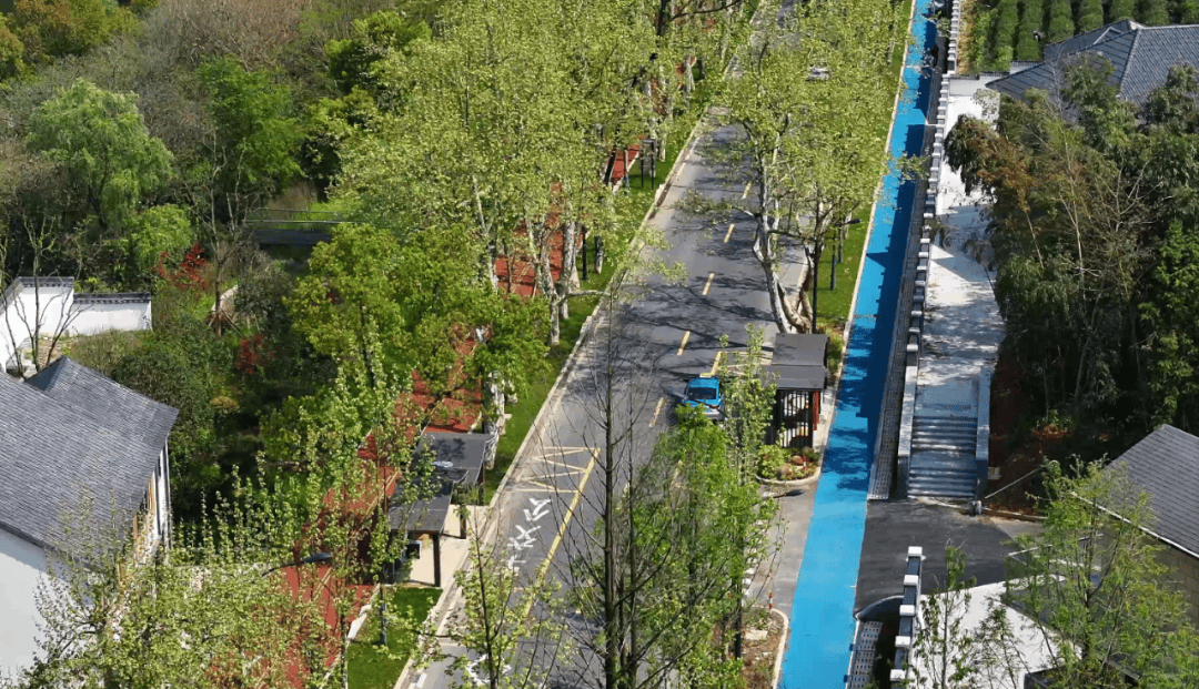 "中泰街道办事处相关负责人介绍,比如跳后线等道路经过提升改造后,融