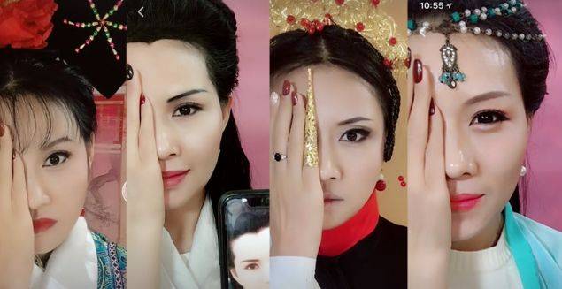 农村妇女靠仿妆走红强势圈粉260万