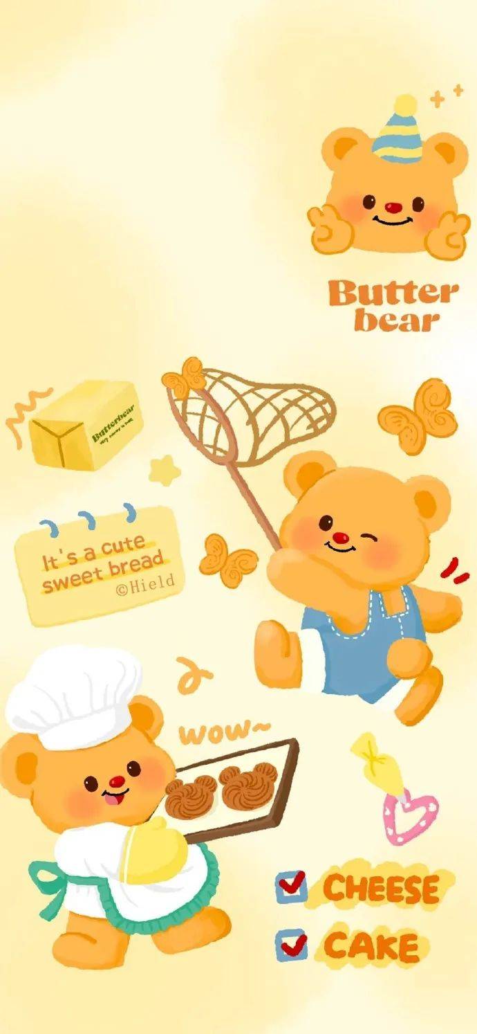 主屏锁屏壁纸可爱套图