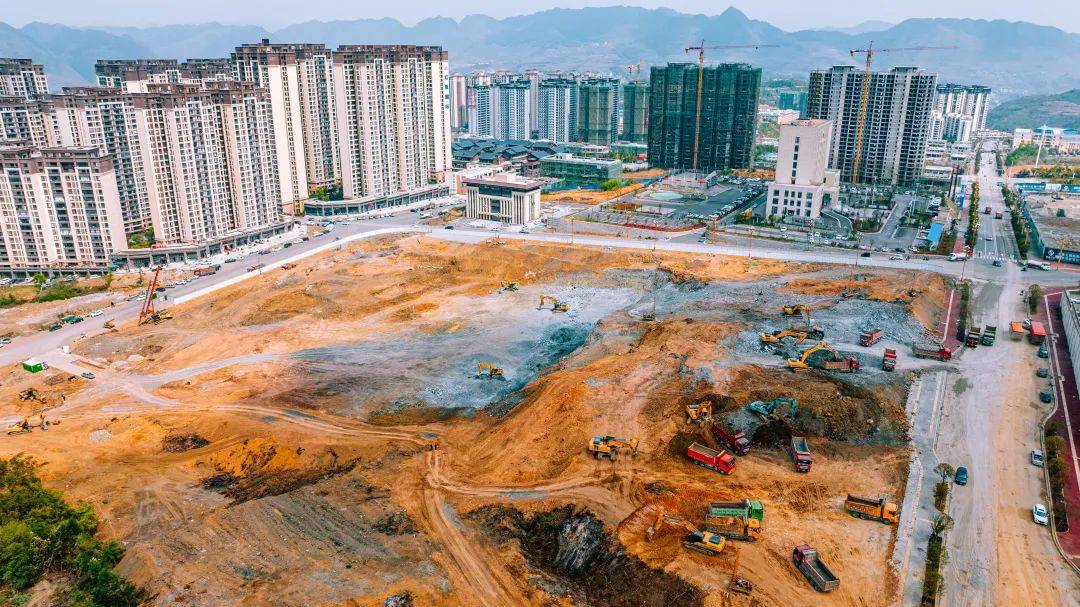 镇雄122山体滑坡灾害灾后重建安置点现场进展