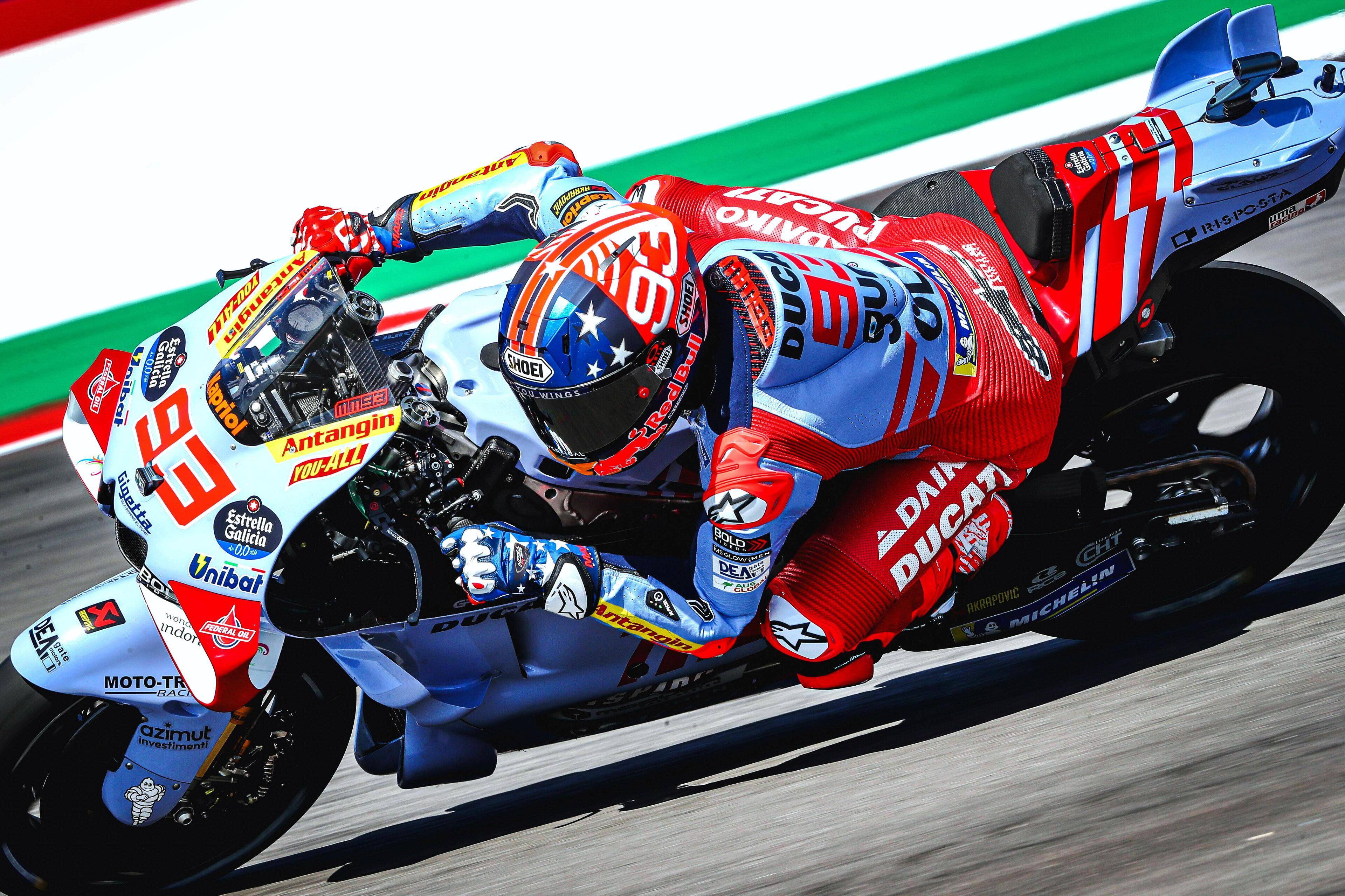 友力企业 you-all:2024 motogp 美国站,第三快的开局_赛车_马昆_比赛