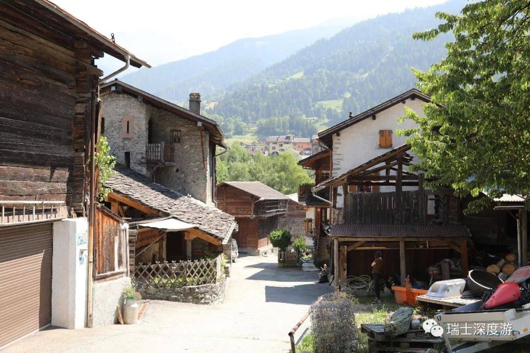 勒夏布尔一个有韵味的瑞士法语区小村庄