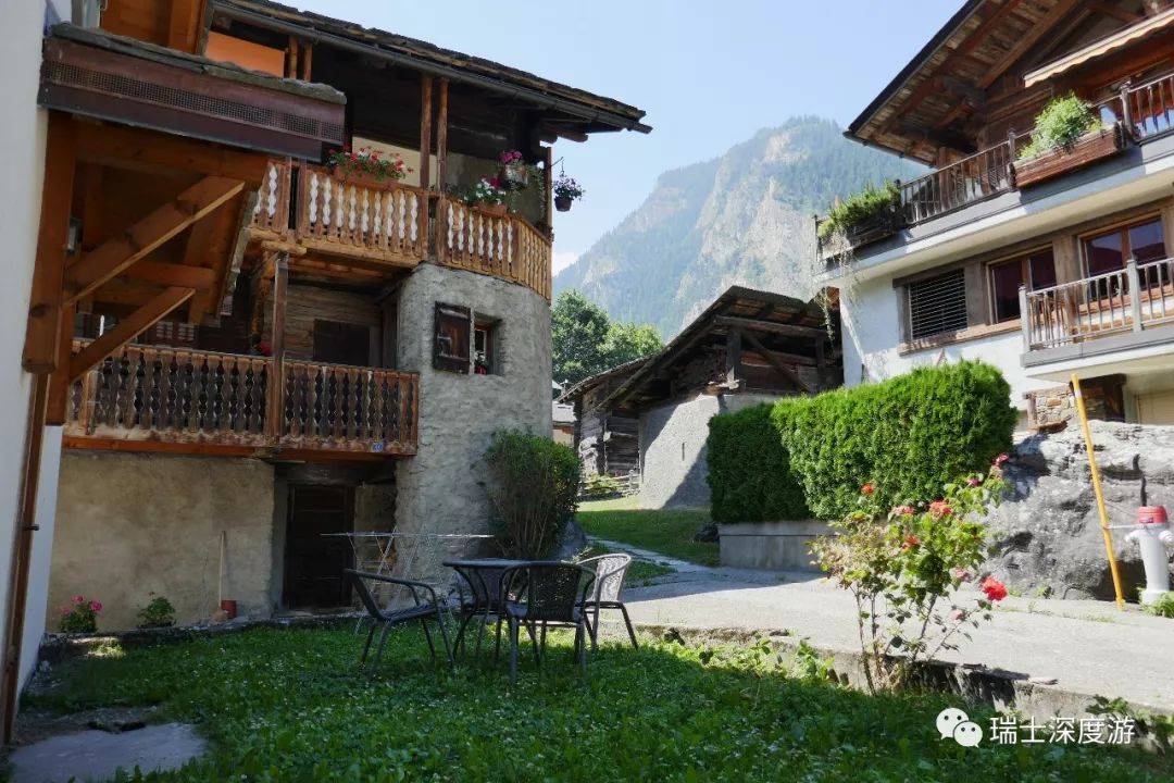 勒夏布尔一个有韵味的瑞士法语区小村庄