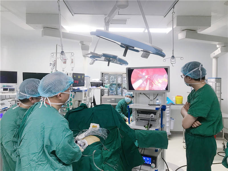 合肥市一院开展单孔腹腔镜下脾切除术_康复_手术_程小姐