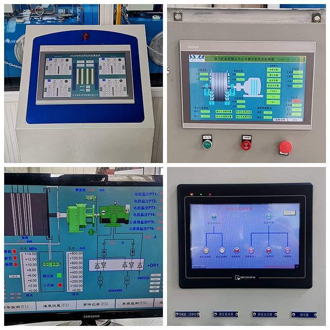 主立井提升主要负责箕斗提煤,提升方式为手动操作手柄的开车方式,操作