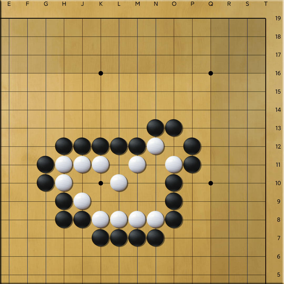死活543黑先围棋死活题4月16日