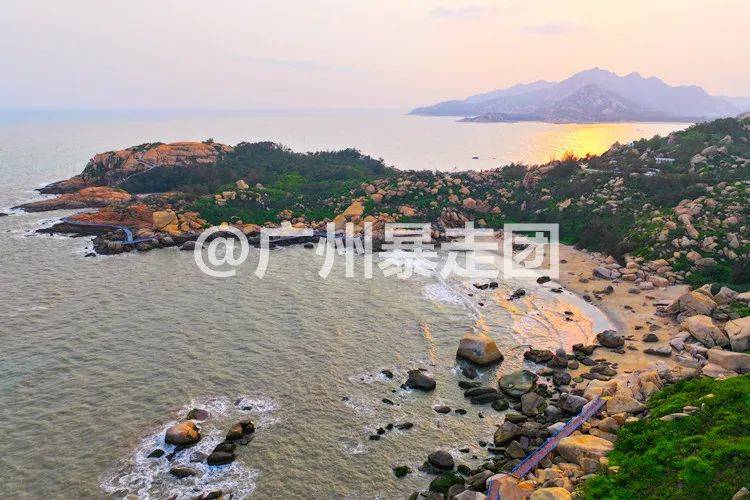 五一假期花都出发暴走新线台山那琴环线那琴半岛环岛徒步赏奇石沧海