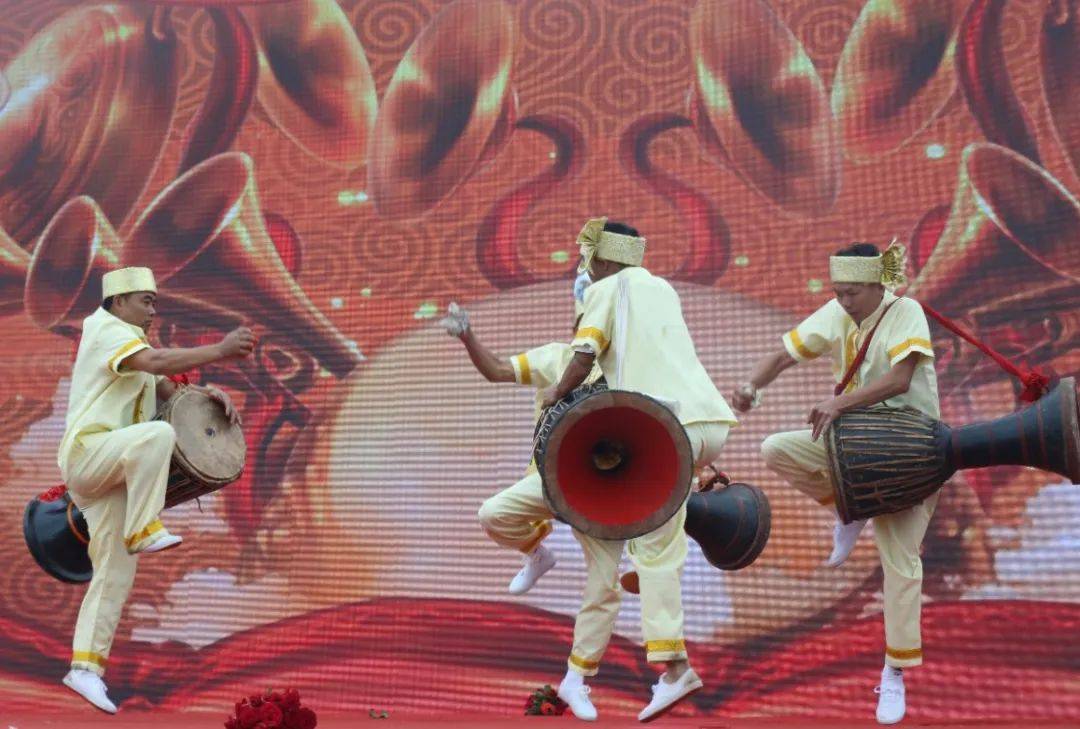 【千景之谷·花朝水悦】永平镇象脚鼓比赛震撼全场