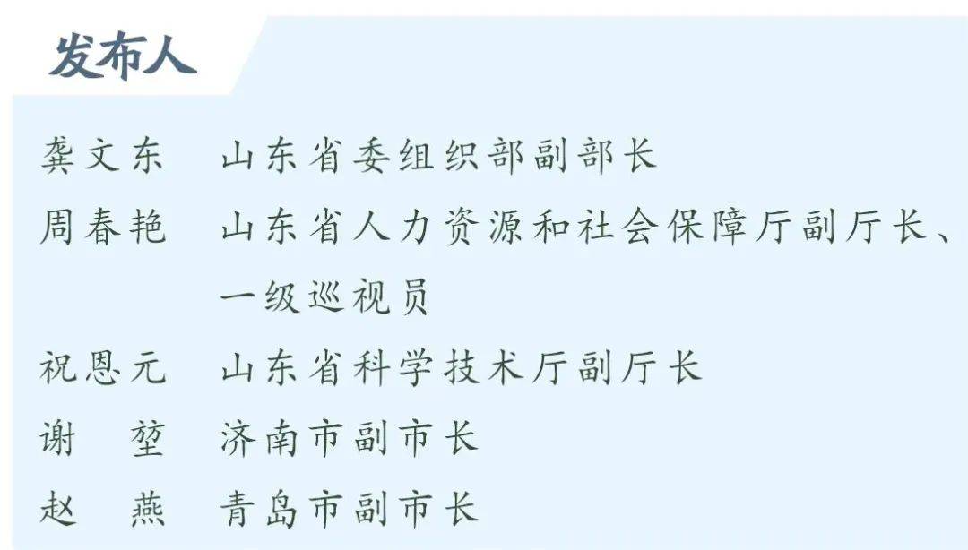 第三届山东人才创新发展大会暨第十三届"海洽会"将开展"8 8"系列活动