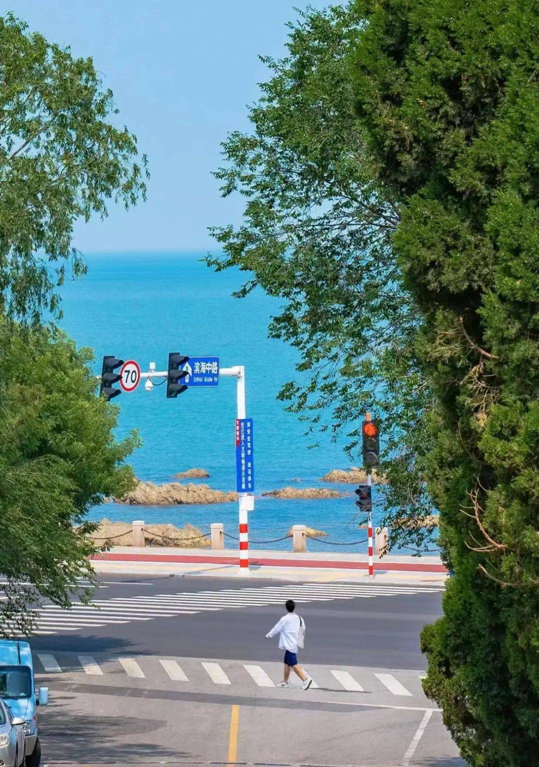 春天的烟台,有种安静和明媚的美