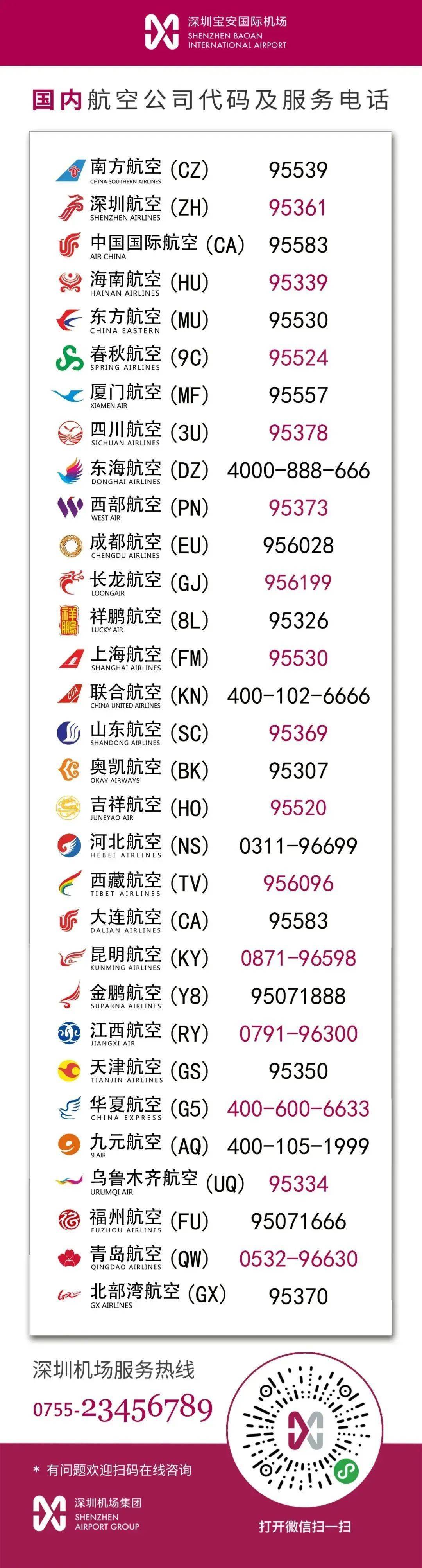 天气持续影响深圳机场航班运行！请留意航班调整、合理安排出行