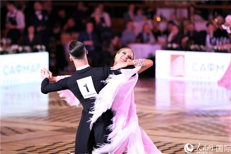 第五届"克里姆林宫杯"国标舞锦标赛在莫斯科举行