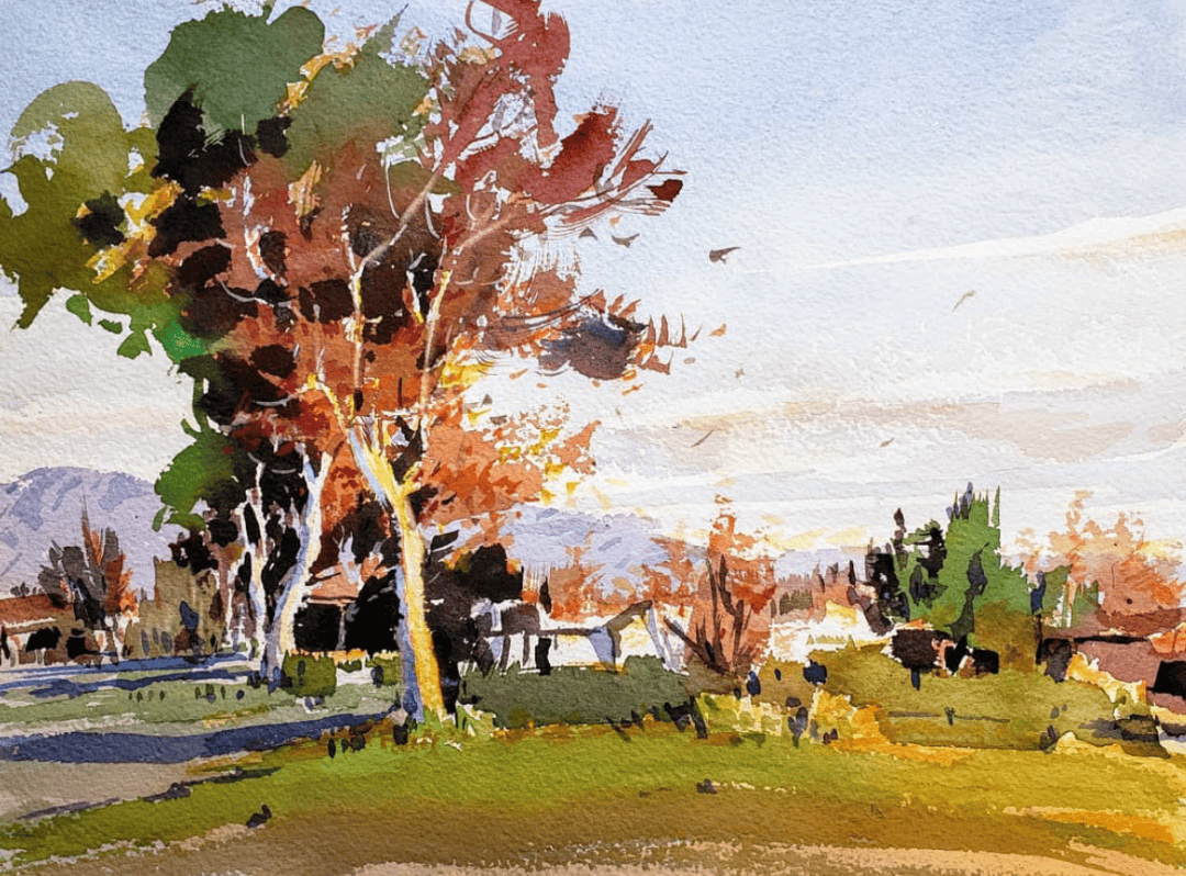 美籍华裔水彩画家——钟永宏作品欣赏(森林篇一)