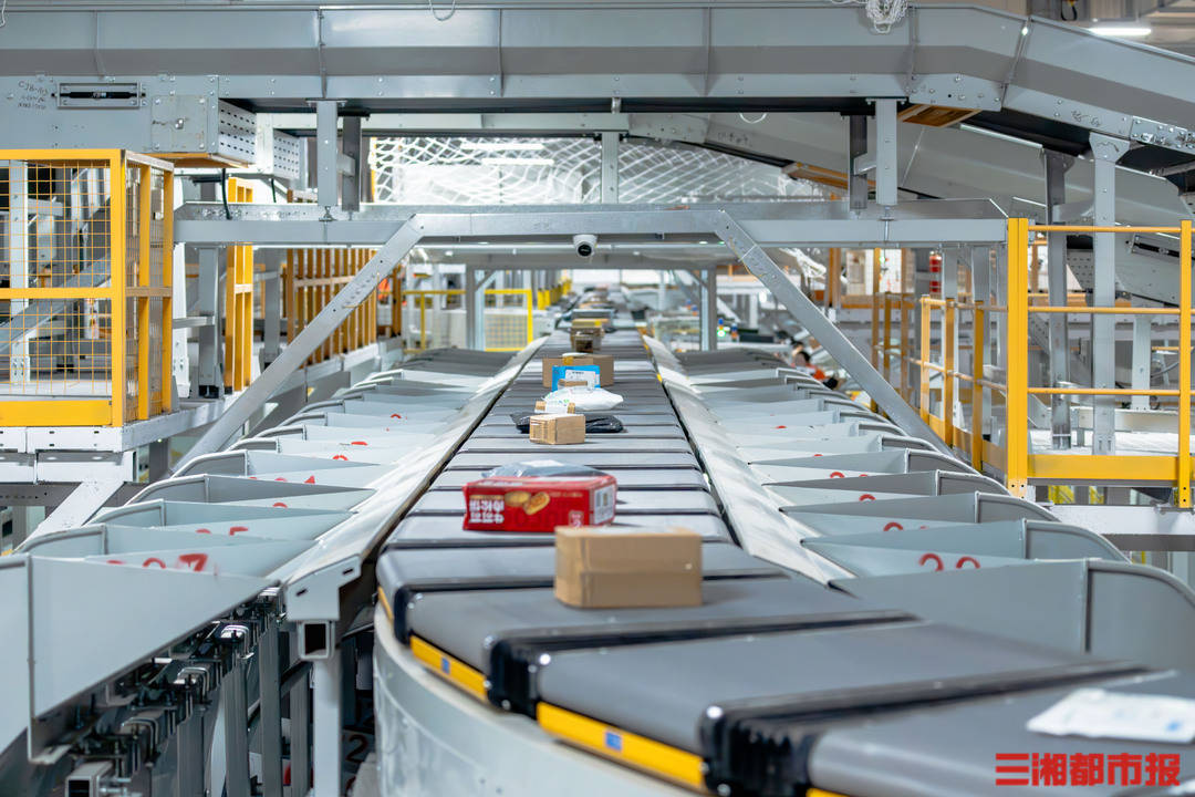每小时处理25万件包裹,湖南新增一处智慧物流中心