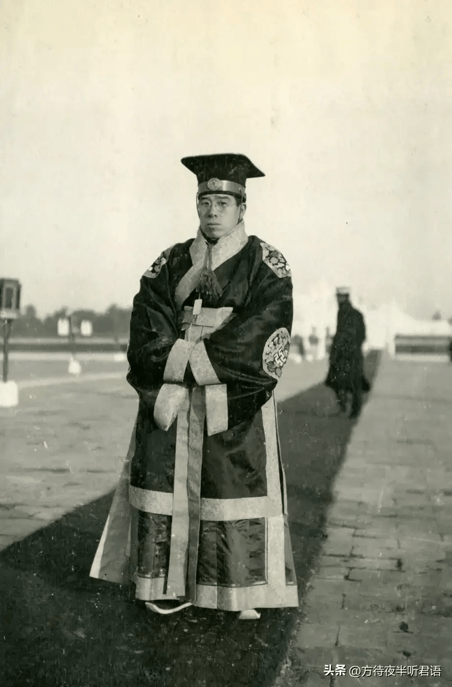 罕见旧影:1914年,袁世凯在天坛祭天