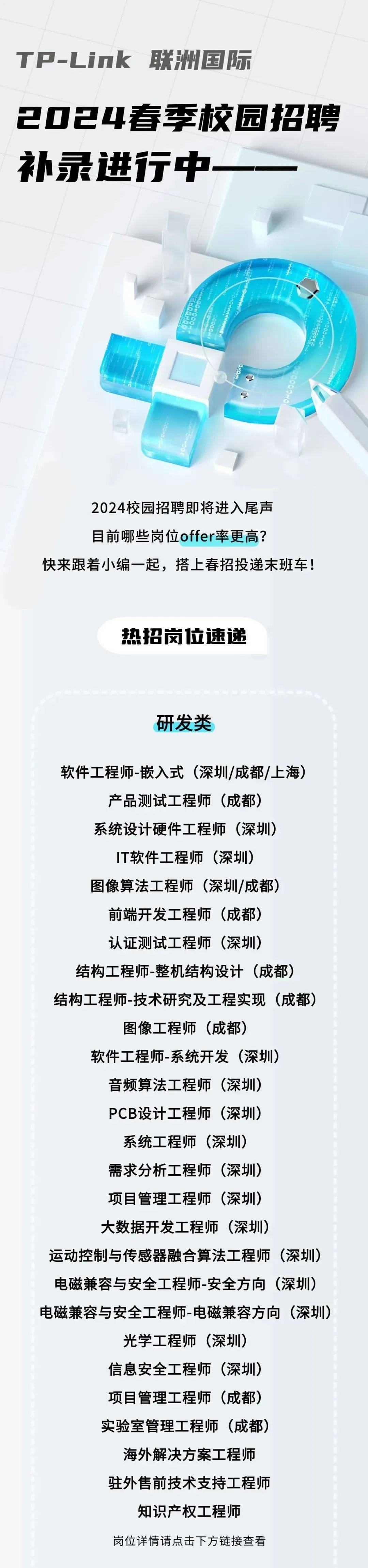 tp-link联洲2024补录