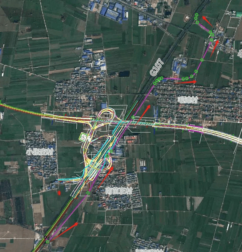 107国道改道线路图确山图片