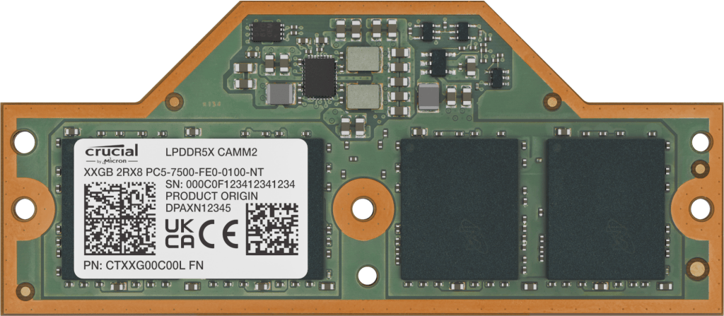美光宣布为联想 ThinkPad P1 Gen 7 笔记本供应 LPCAMM2 内存模组