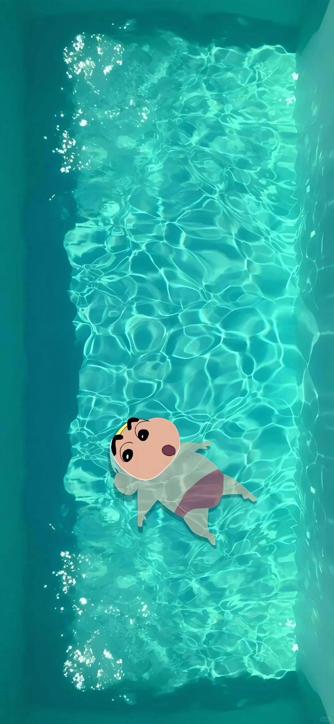 壁纸合集 | 泳池景深壁纸~夏天快乐!