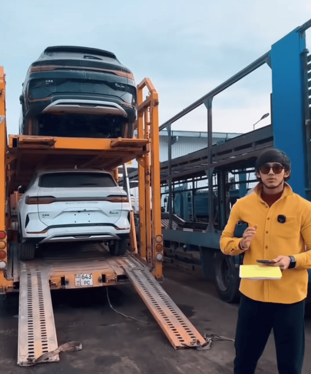 在中亚,开中国新能源的都是人上人