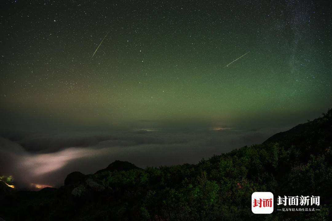 宝瓶座流星雨美图 