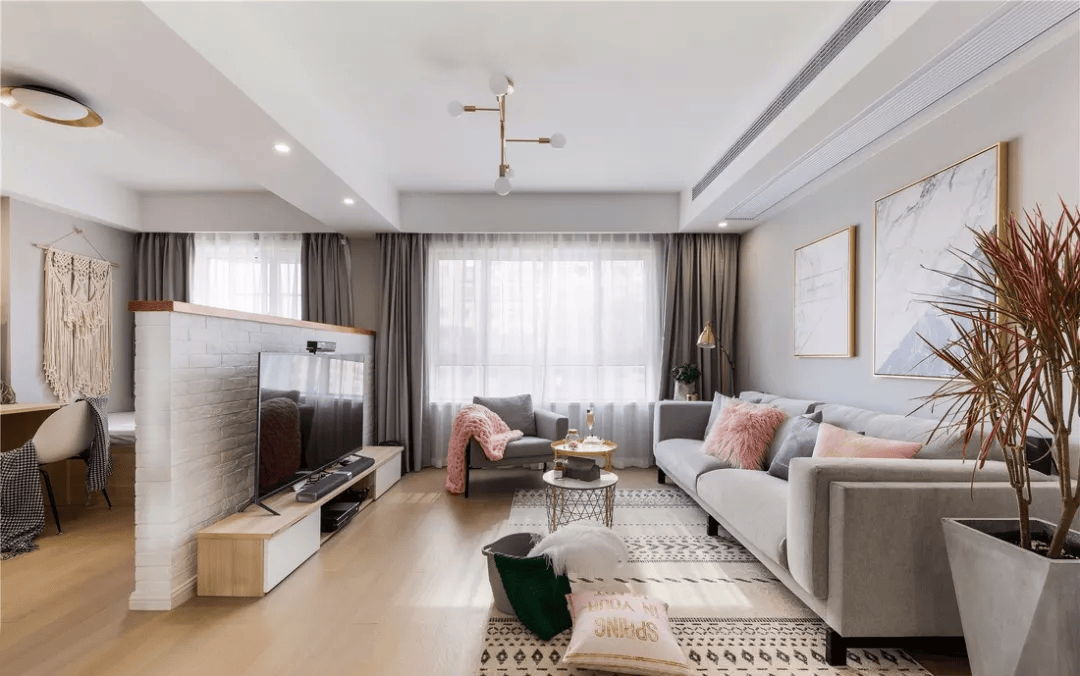 舒适惬意的装修,让人忘记烦恼的家_空间_粉色_时尚