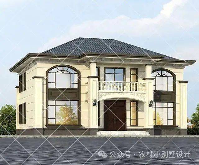 20套二层乡村别墅欧式住宅自建房