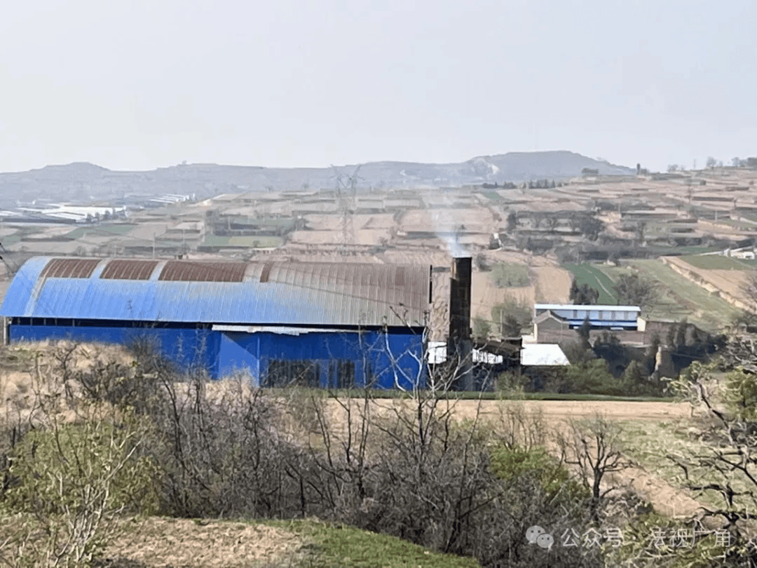 山西运城多地石灰窑违规排放