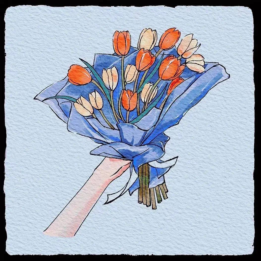 头像背景 丨热爱自己 再想浪漫