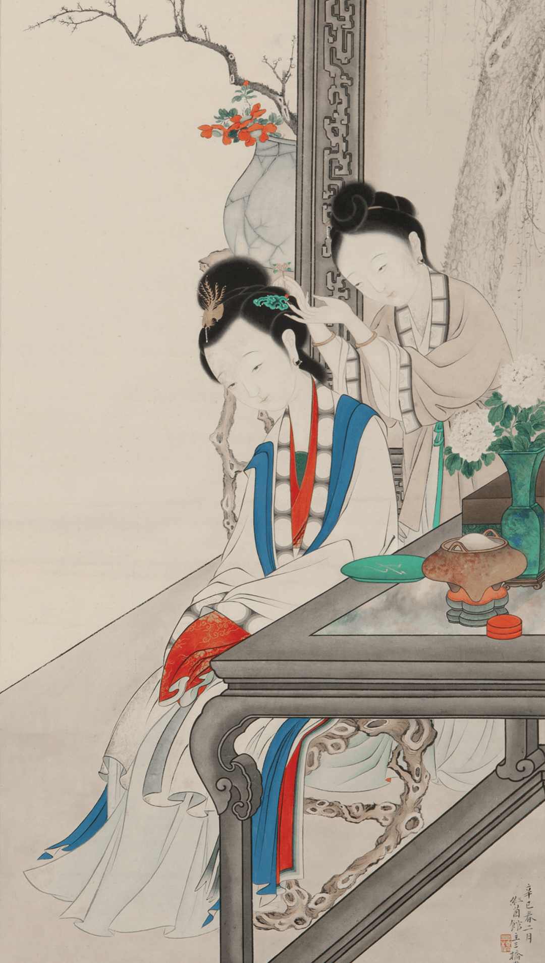 古画和文物中的中国古代女性