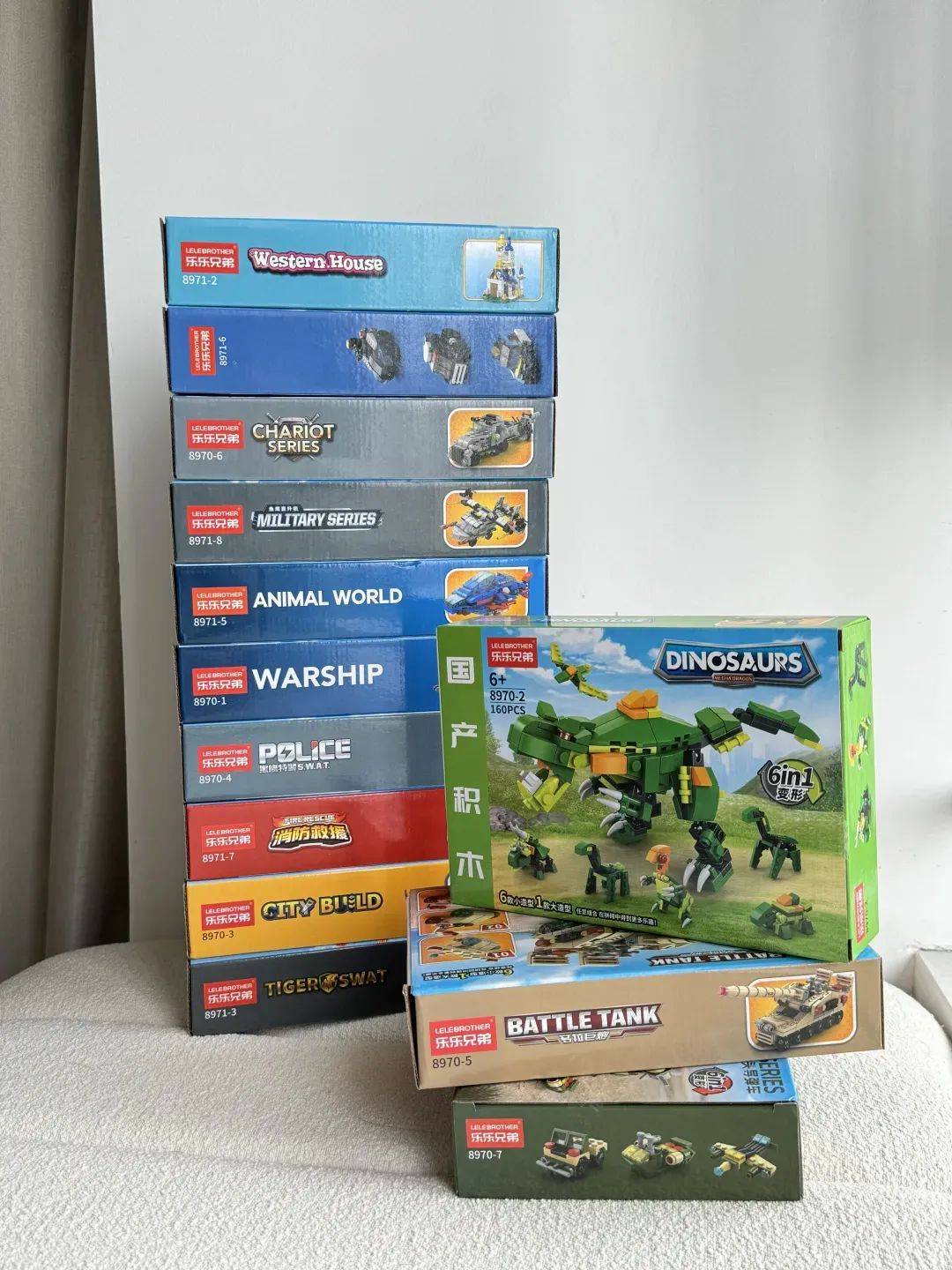 全部是知名积木品牌,相信很多家长已经都给孩子买过,满足多种风格需求