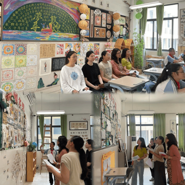 二十四节气,茶文化,扎染,书法,福文化等等,不少班级更是派出讲解员