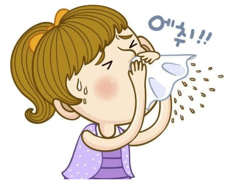 感冒流鼻涕卡通图片