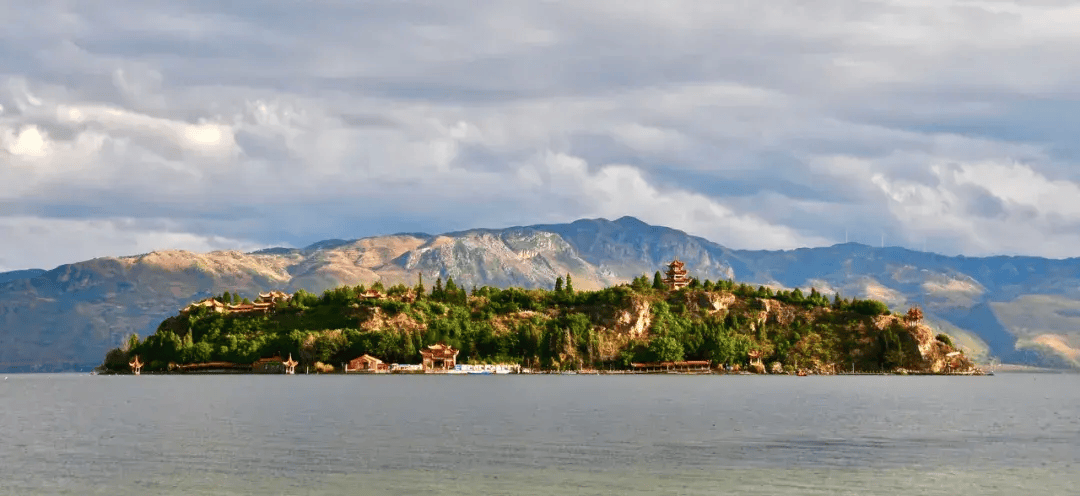 一边是波光粼粼,清澈见底的抚仙湖水,一边则是琳琅满目的花海铺满整个