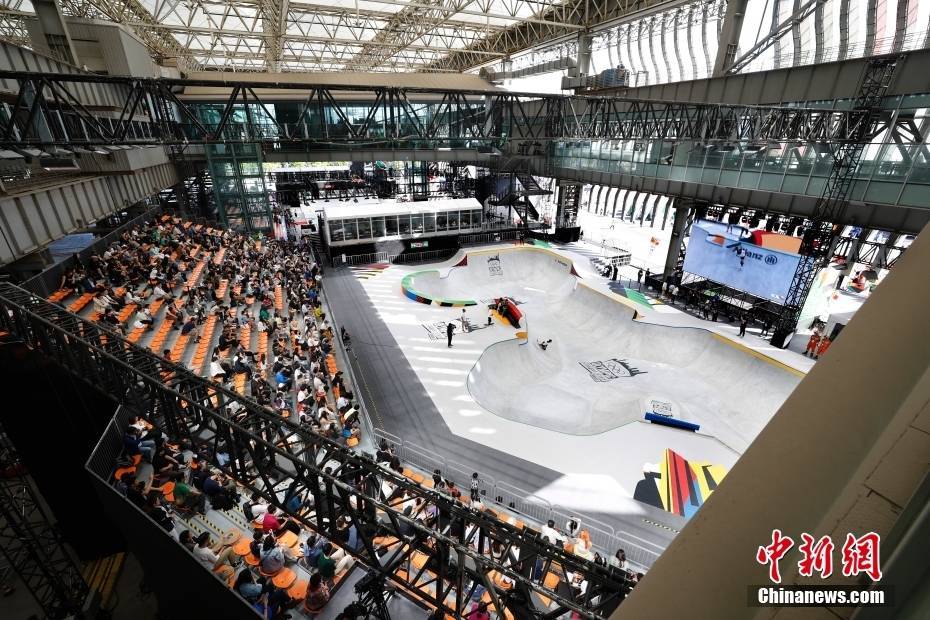 奥运会资格系列赛上海站：女子滑板碗池预赛