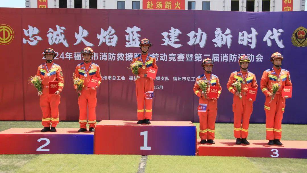 福州消防第二届消防运动会圆满闭幕!