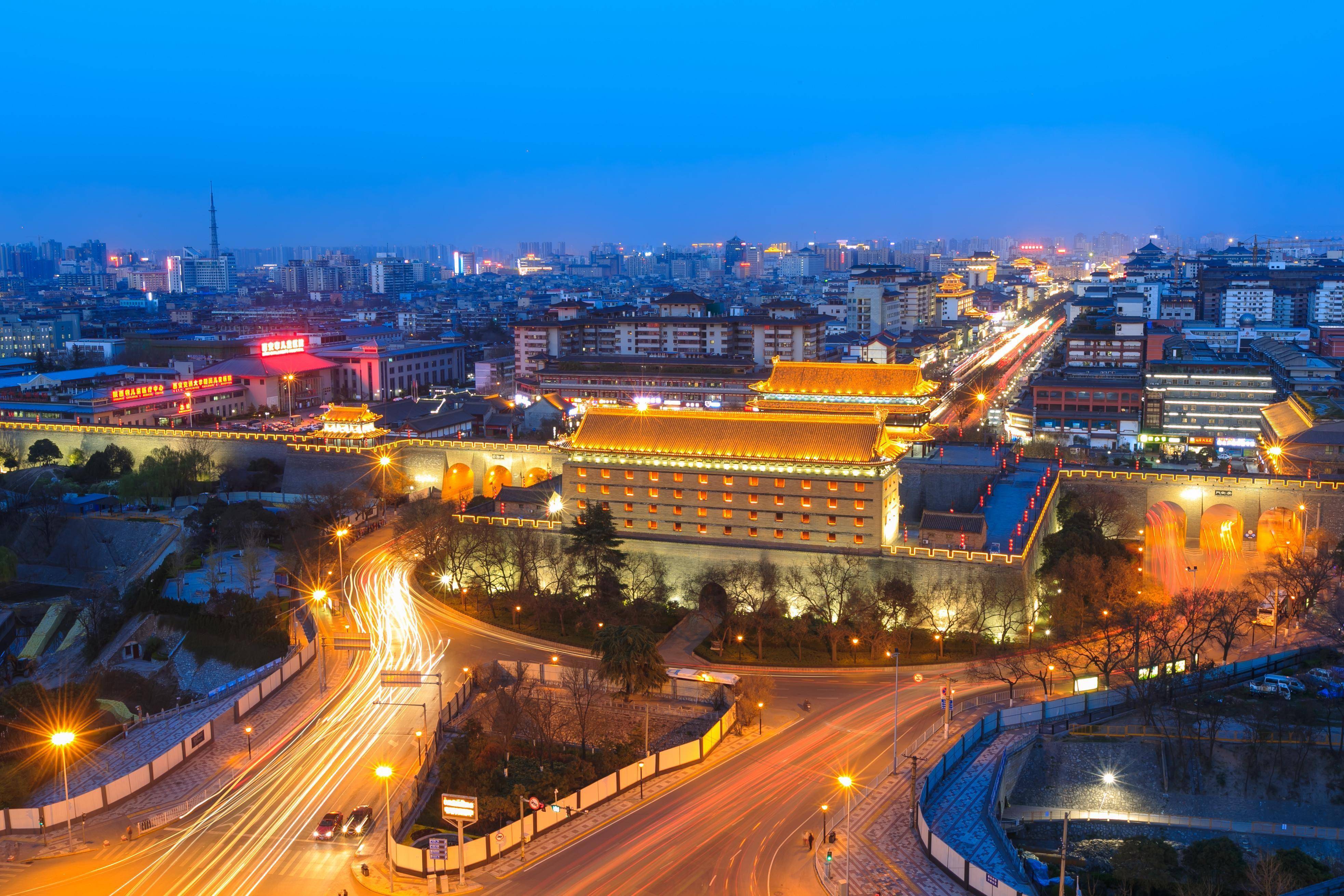 西安夜景最美的地方图片