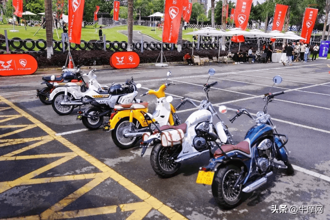 观新品,骑新车|宗申这场庭院式露天新品"展会",真的太会了!