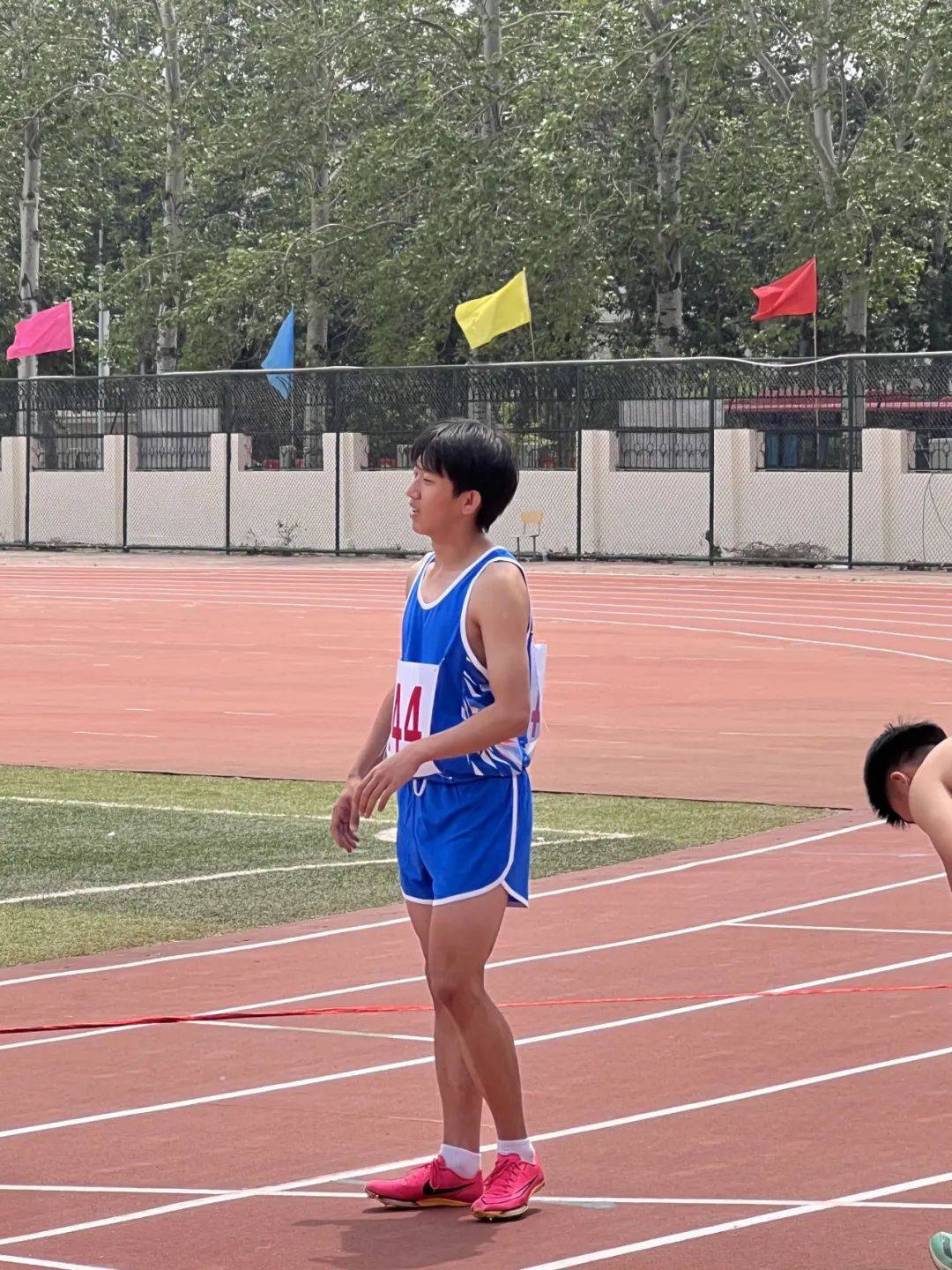 100米第三名马欣然高中女子组400米第五名 400米栏第五名李一帆高中