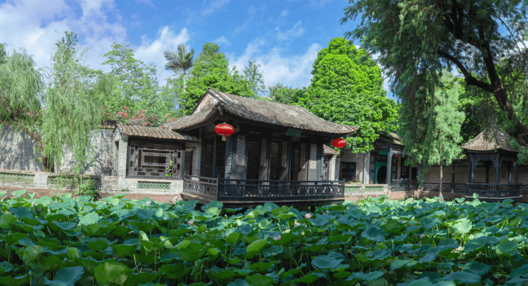 中国十大名园,广东四大名园之一,也是中华文化传承基地,佛山新八景
