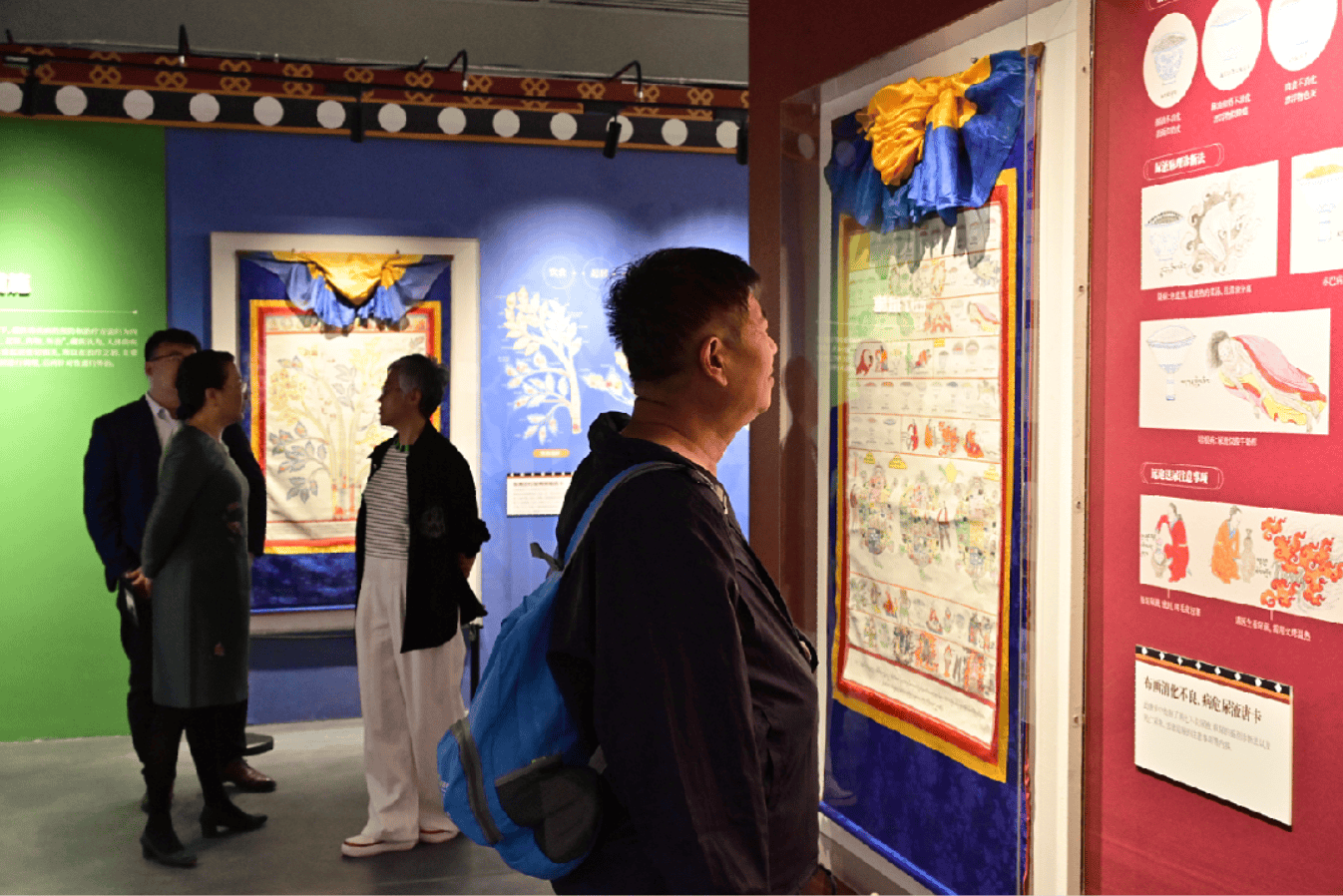 伪满皇宫博物院联合西藏博物馆重磅推出曼唐——藏医药精品唐卡展