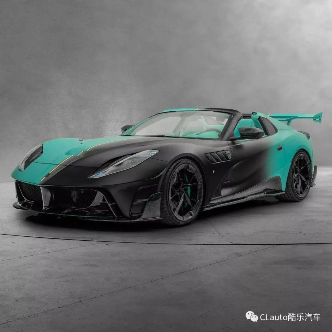 mansory操刀改装全新法拉利812 gts敞篷版,拉风外观,极致性能 | 酷乐