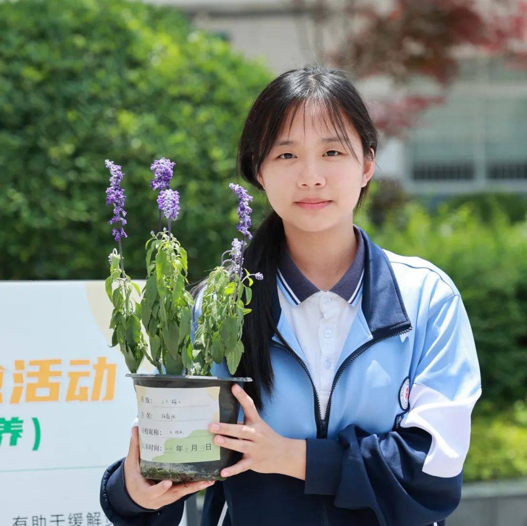 爱的认养,"植"属于你 ——温州二职开展绿植认养活动