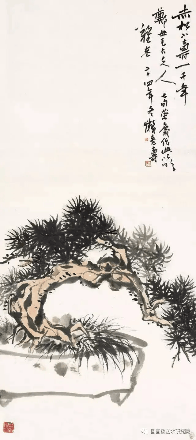 跟潘天寿学构图,收益终生!