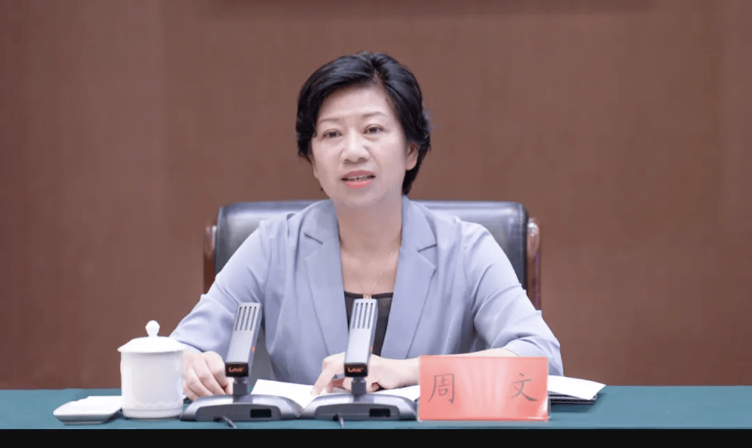 官方简历显示,周文,女,汉族,1966年8月出生,新加坡国立大学公共行政与