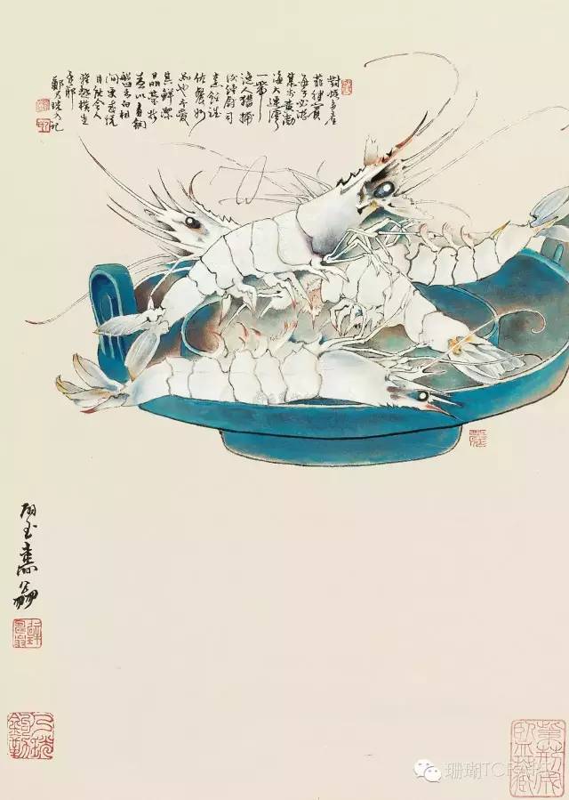 炎炎夏日,欣赏大师笔下的花鸟蔬果,清新养眼!67676767